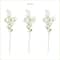 47" White Bougainvillea Flower Stems, 3ct.